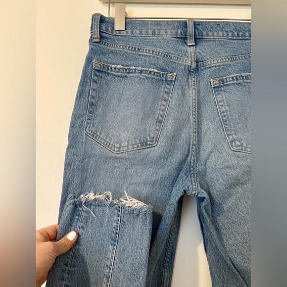 Gap Cheeky Straight High Rise Jeans - Medium Wash - Picture 5 of 5